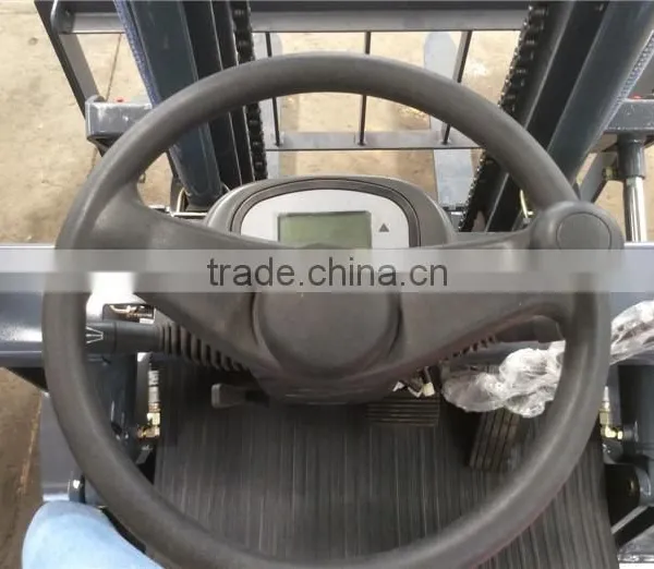 Chinese Best 4-wheel 1.5ton AC Powered Electrical Forklift Prices photo-6