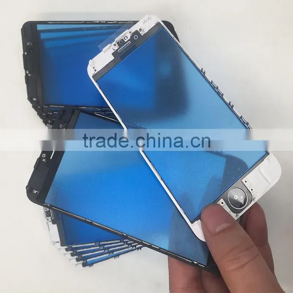 for IPhone 6S Glass Lens Screen and Bezel Frame New Products 2017 Black and White on Sale photo-3