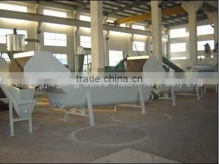 Waste Plastic Recycle Crushing Washing Drying Siemens Washing Machine Tank photo-2
