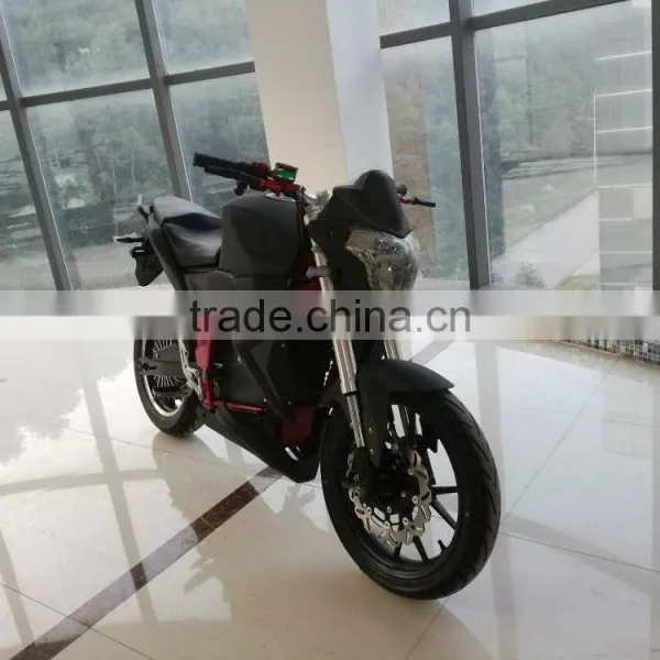 Middel East Like New 72v 60ah Lithium Battery Long Range Electric Sport Motorcycle photo-2