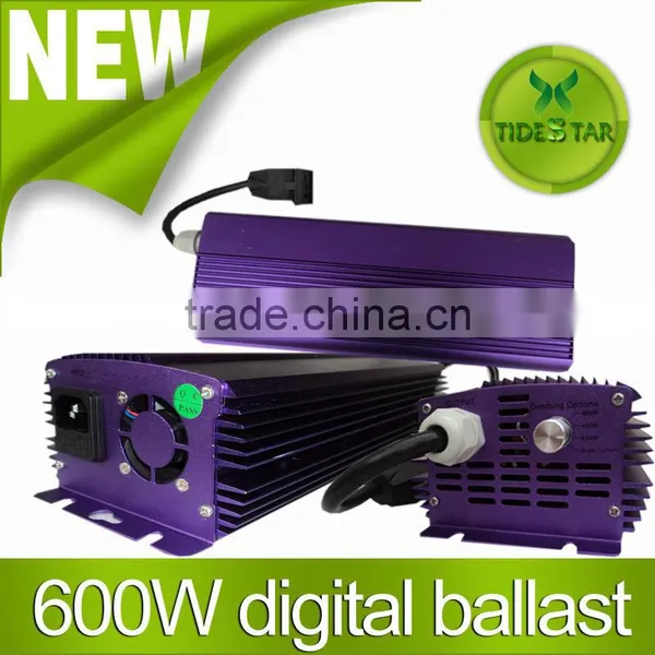 600w MH/ HPS Ballasts/ Electronic 600W Dimmable Ballast for Hydroponic Grow Light Systems