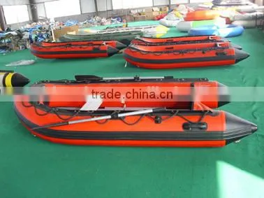 Qingdao Airbrother Pvc Material Aluminium Floor High Speed Inflatable Boat photo-5