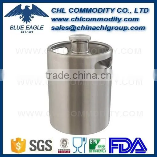64oz Stainless Steel Mini Keg Growler photo-4