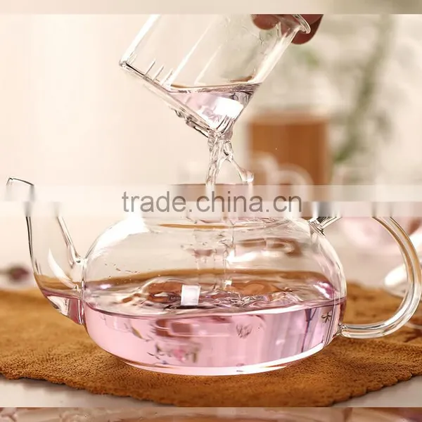 Glass Tea Pot With Glass Infuser Restaurant Tea Pots Personalized Tea Pots photo-2