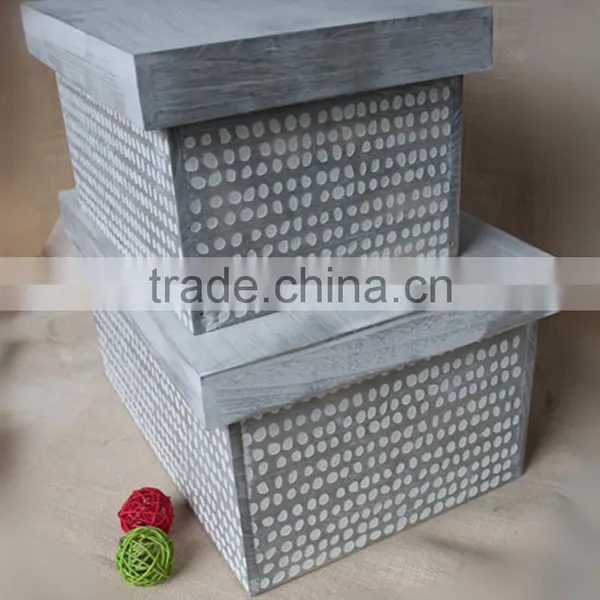 2016 Hotsale High Quality Rectangle Wooden Packing Box photo-5