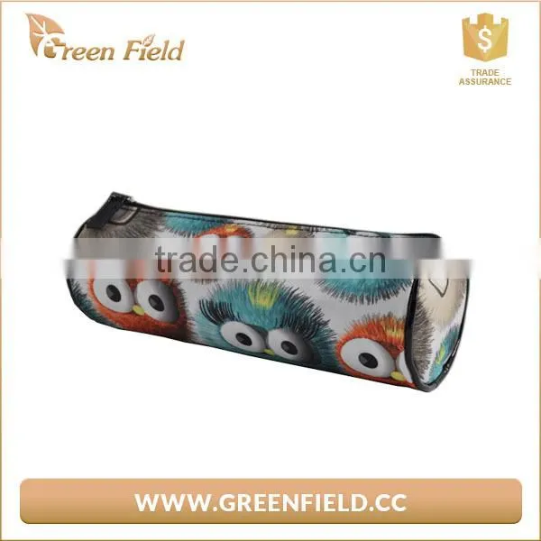 PU Cute Cartoon Pencil Pouch Leather Pencil Gift School Pencil Case photo-2