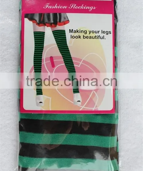 Party Girl Striped Stocking Fashion Tube Stocking photo-3