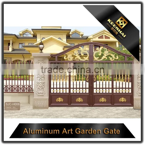 Powder Coated Aluminum Courtyard Gate for Decoration photo-5