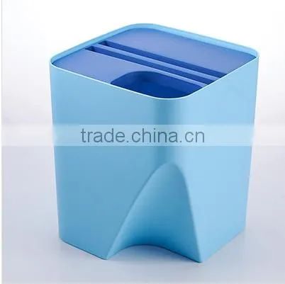 Wholesale Stock Small Order Coverable Classifying Garbage Can photo-4