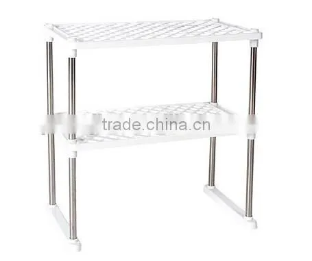 Mix Color Stock Layer 2 Steel Tub Multifunction Combined Storage Rack photo-2