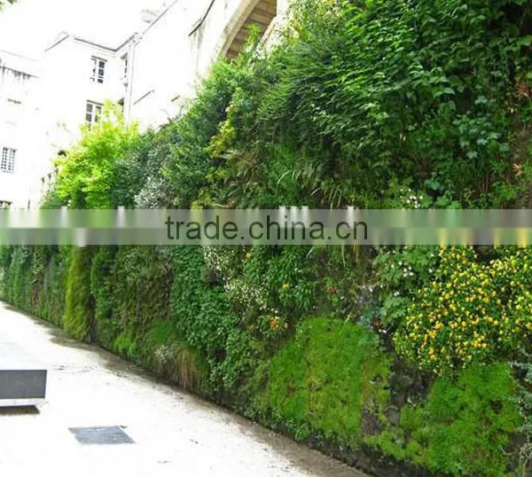 Artificial Grass Wall Fake Plastic Green Wall Cheap Plant Artificial Wall photo-5
