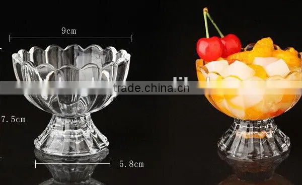 Glass Ice Cream Bowl Mini Glass Bowl photo-3