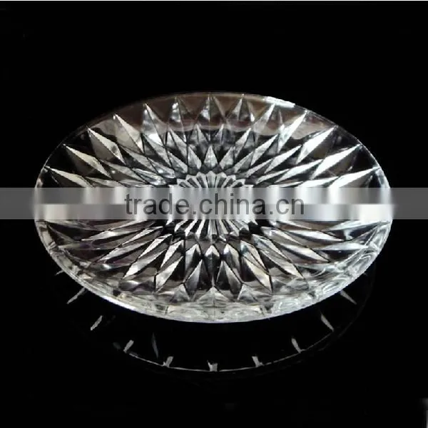 Colorful Glass Charger Plate Rack Set for Cake Pizza photo-2