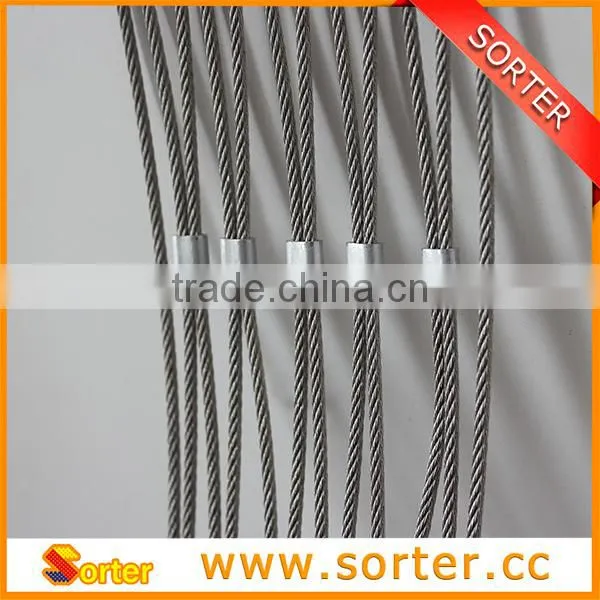 Stainless Steel Wire Rope Aviary Mesh,zoo Animal Mesh Fence for Sale photo-4