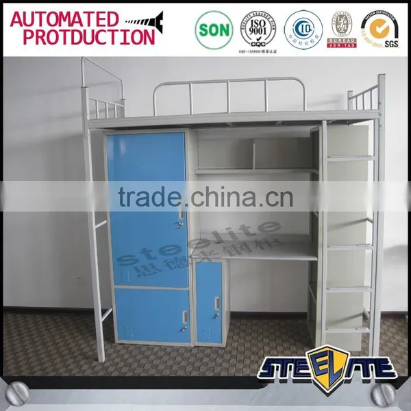 Latest Design Steel Bunk Bed Metal Bed Designs Metal Bunk Bed With Desk photo-2