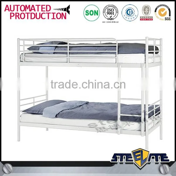 Comfortable Hotel Metal Bed Frame Loft Bunk Bed Metal Bunk Bed Parts