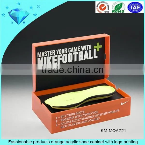Custom High Transparent Acrylic Shoes Display Box With Lid Wholesale photo-6