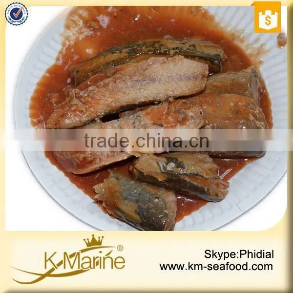 New Processing Halal Wholesale Canned Mackerel in Tomato Sauce photo-4