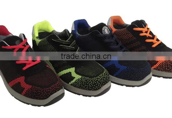 NMSAFETY Light Weight Flyknit Upper Sports Safety Shoes photo-6