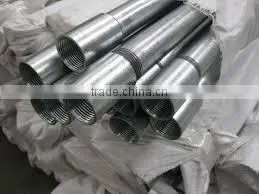 Rectangular gi Hollow Steel Metal Conduit Pipe Manufacturers China Tianjin photo-2