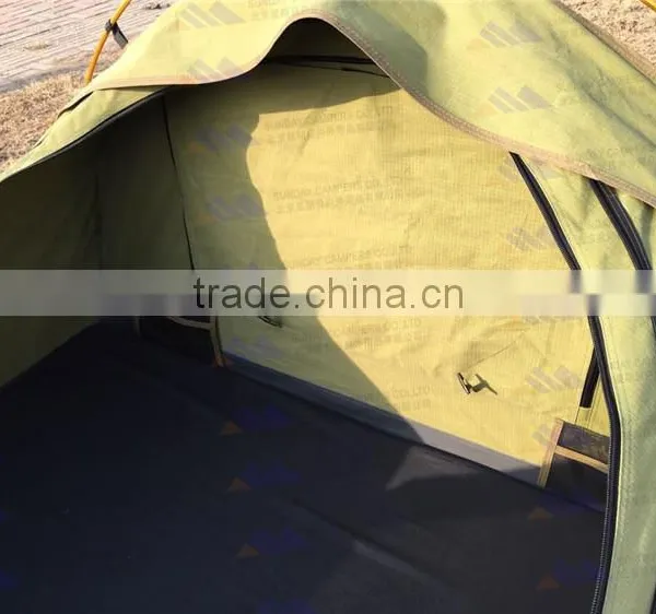 New Product Waterproof Outdoor Sherpa Canvas Single Swag Tent for Promotional photo-4