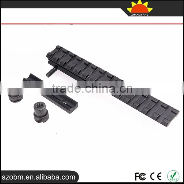 Y0032-D 150mm Tactical Gun Mount Rail Weaver Adaptor For Flashlight Scopes Mount photo-6
