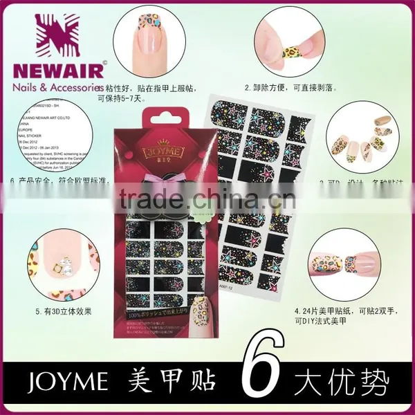 Newair 2D New Style Customer Nail Wraps, Nail Foil Sticker photo-4