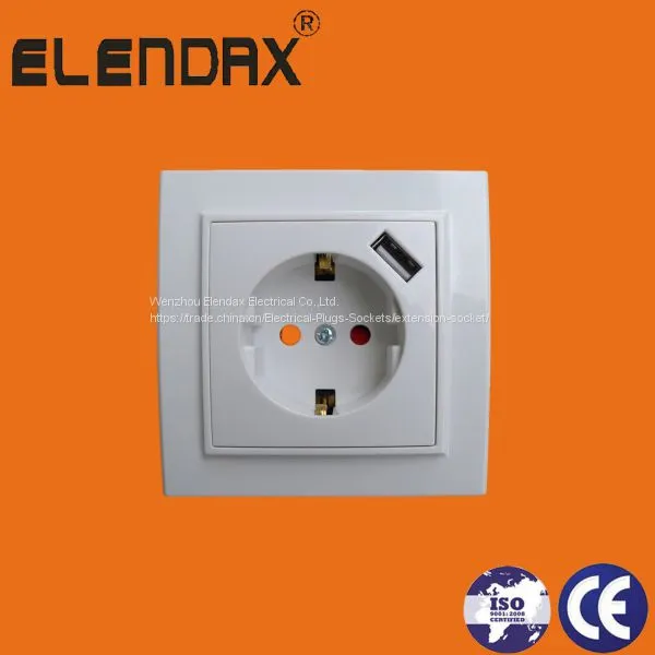 Elendax F8000 электрический розетка на стене photo-5