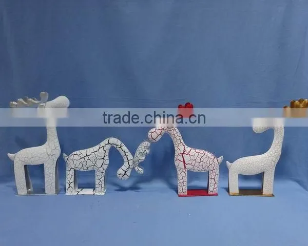 Iron HandMade Artifical Dollarma Craft Cheapest Reliable Golden Supplier Deer Christmas HXM5B601-6 photo-5