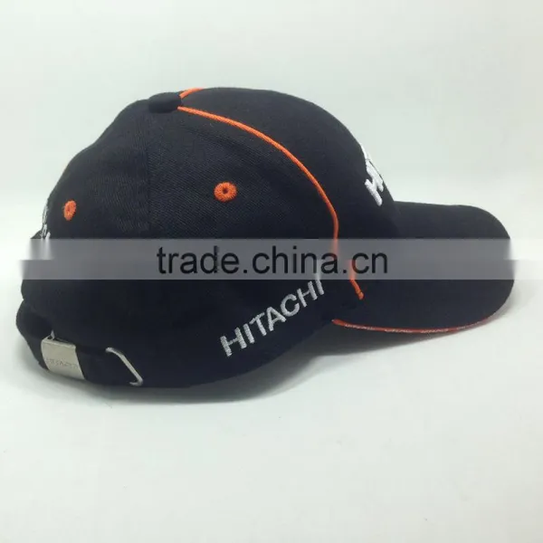 Custom Cotton 6 Panel Baseball Caps Hats With 3D Embroidery Logo photo-3