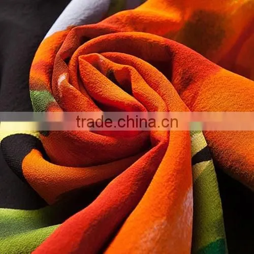 Customized Digital Print for Silk Fabric With no MOQ photo-2