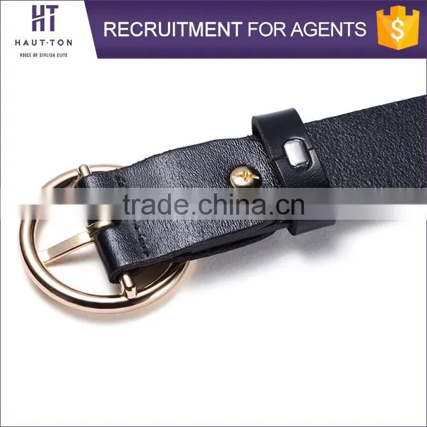 High Quality Ladies Luxury Genuine Split Cow Leather Belts Wholesale Custom Logo Women Alloy Pin Buckle Belt photo-5