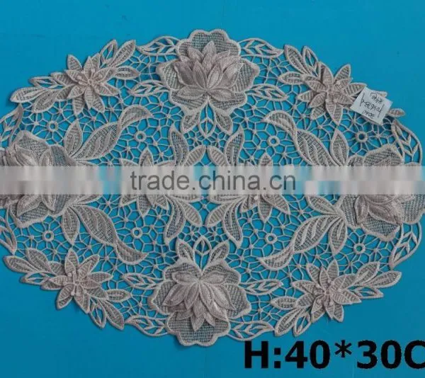 Wholesale Modern Design Embroidery Flower Table Cloth photo-3