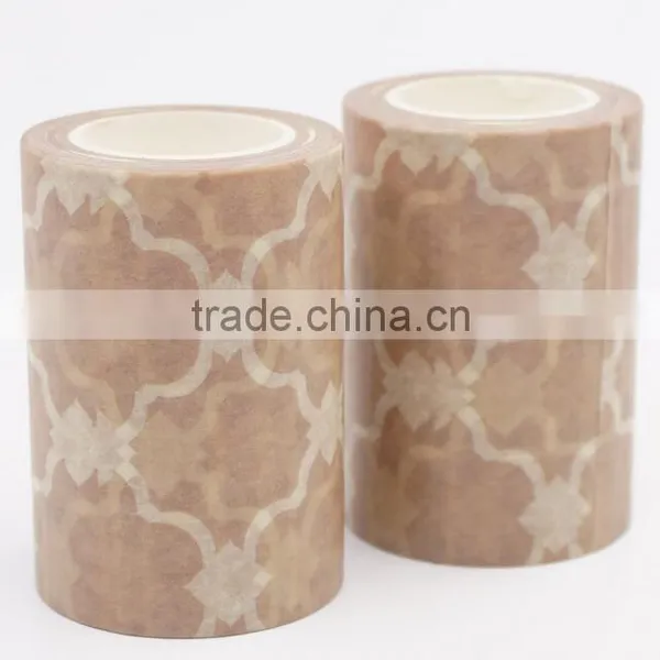 Super Wide Washi Masking Paper Tape for Wall Sticker photo-3