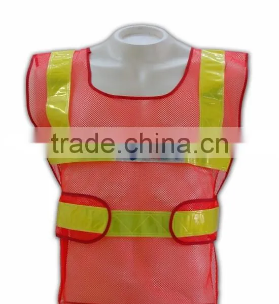 China Manufactory High Quality Dry Fit Mesh Safety Reflective Work Vest photo-2