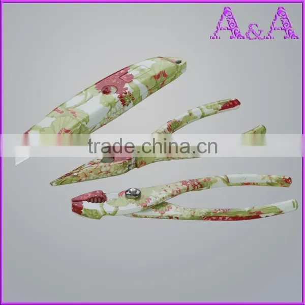 Floral Printing Craft Hand Tools With Plastic Case photo-4