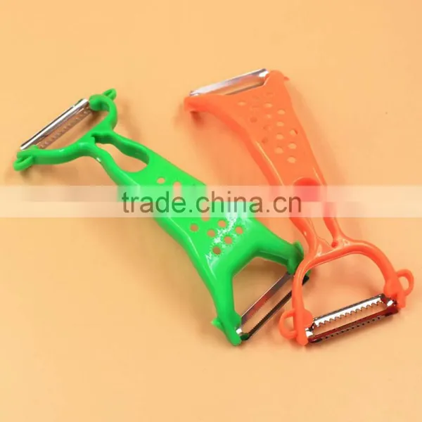 Kitchen Parer Slicer Plastic Vegetable Fruit Turnip Slicers Gadget Helper Peeler Julienne Cutter Slicer Practical Kitchen KC1071 photo-2
