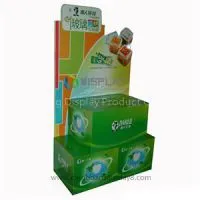 Toothpaste Cardboard Pallet Display Stands For Supermarket