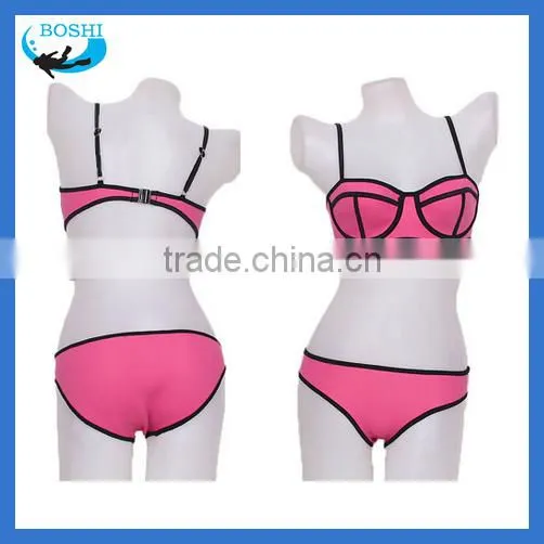 Sexy Xxx Bikini Girl Photos Neoprene Fabric Swimwear photo-4