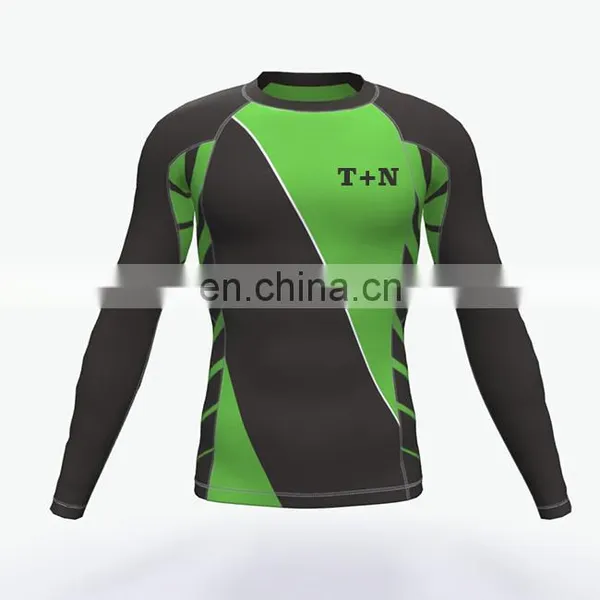 Custom Made Mma Bjj Rash Guard for Men photo-2