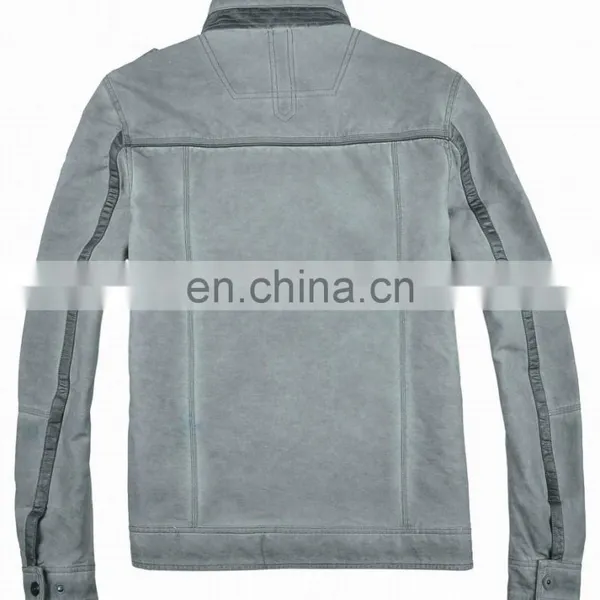 Latest New Spring Thin Cotton Moto Handsome Bomber Men Spring Coat photo-3