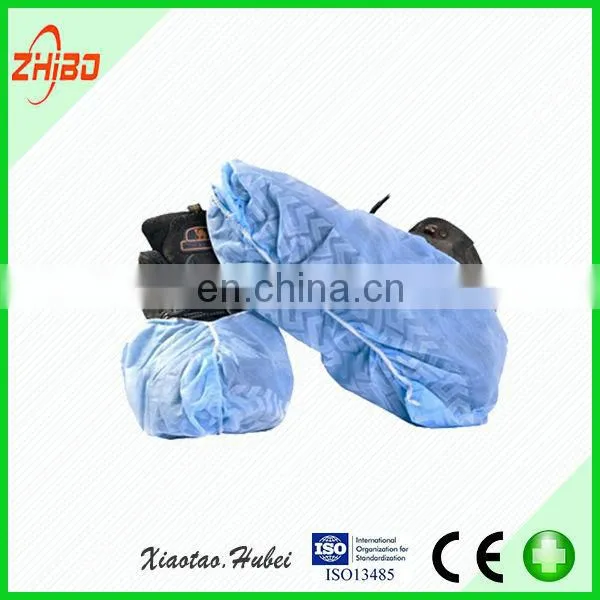 Xiantao Factory Non Woven PP Shoe Cover/Disposable Surgical Overshoe photo-5