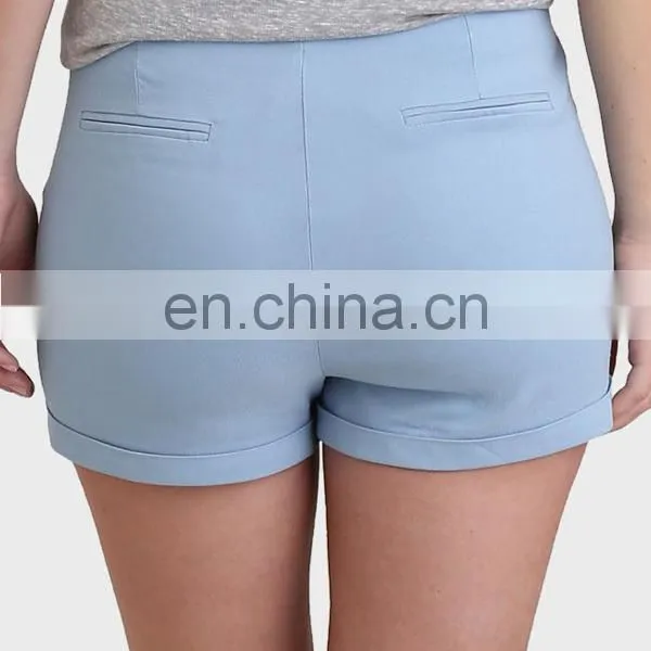 Chino Mini Shorts Sexy Girls in Tight Hot Short Shorts photo-3