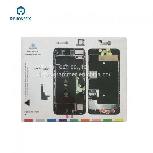 Iphone 8 Plus X Магнитная винтовая подложка для ремонта