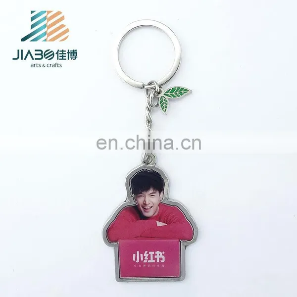 Promotional Custom Made Metal Keychain Print With Epoxy photo-4