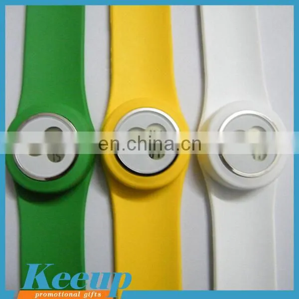 Fashion Kids Children Junior Silicone Slap Watch photo-2
