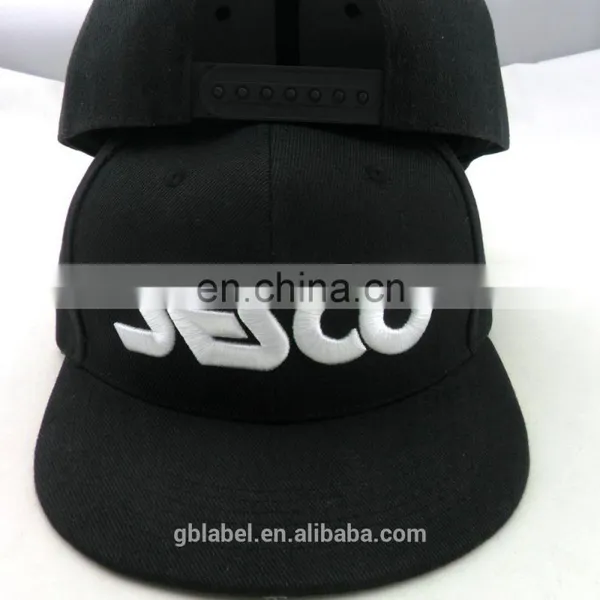 6 Panels Short Brim 3D Embroidery Custom China Snapback Hats Wholesale photo-2