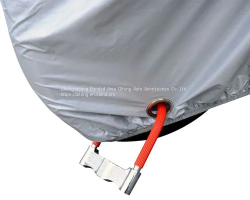 190T Polyester Anti-Thelf Motorcycle Cover photo-4