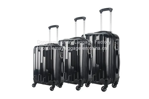 2019 Factory Polycarbonate PC ABS Trolley Luggage Carry Bag