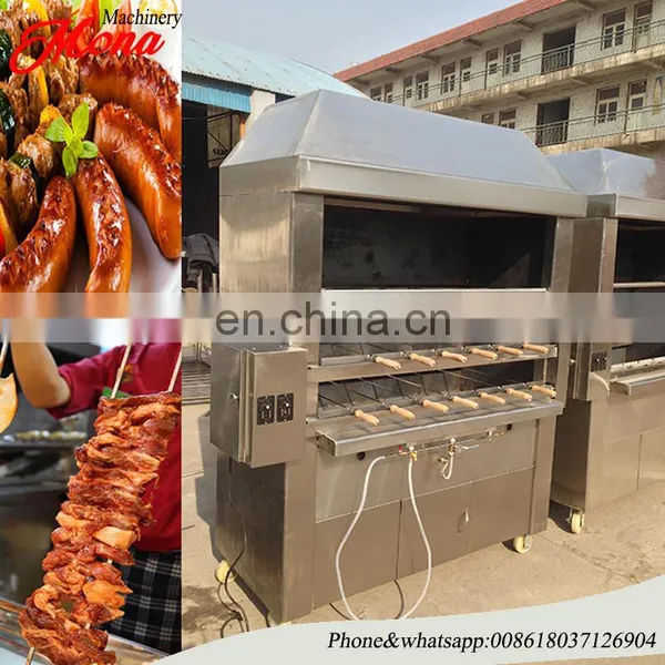 Mona Manufacturer Customized Barbecue Brazilian Rodizio Machine Gas Grill BBQ Grill Machine photo-3